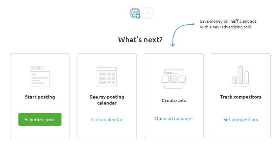 SEMRush Social Media Tools