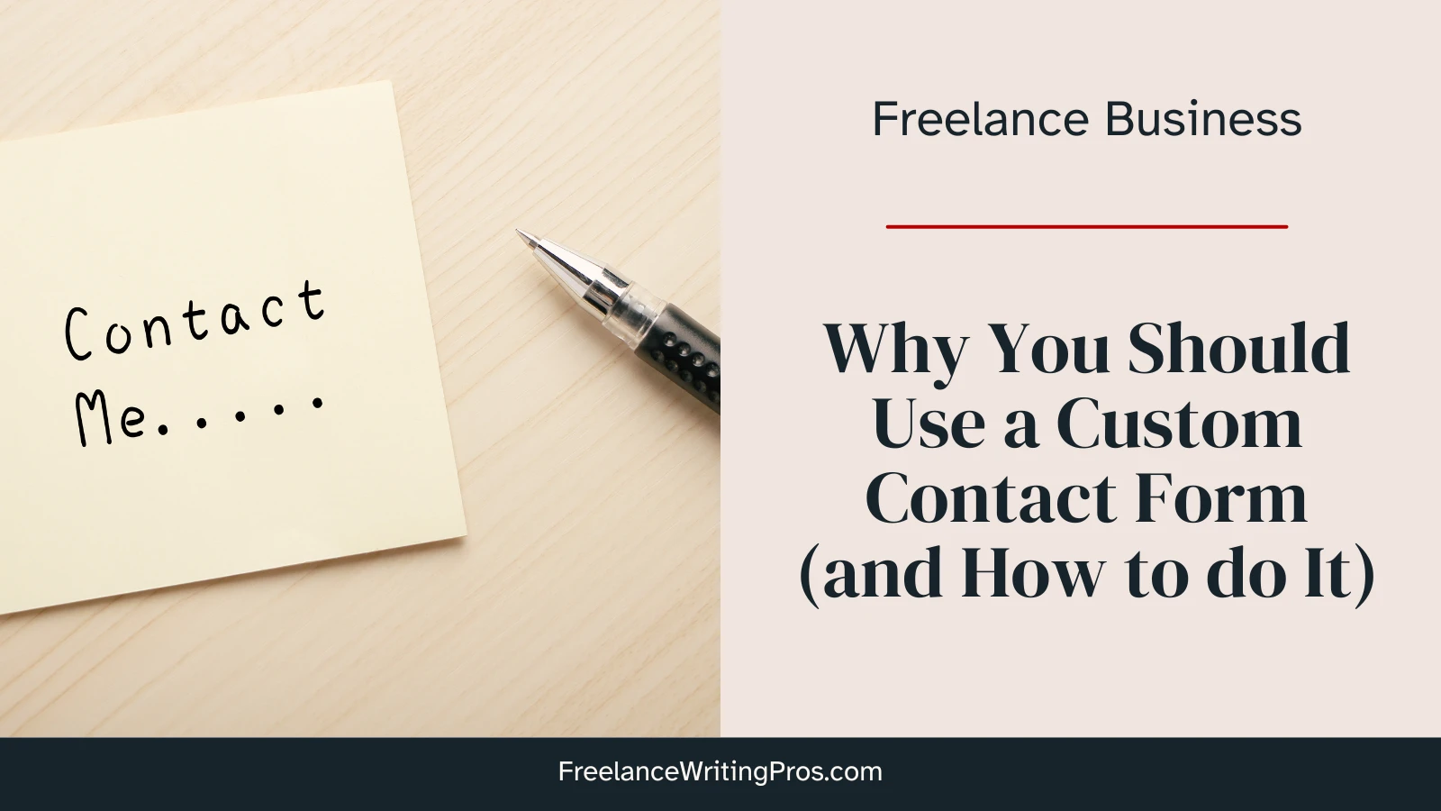 Why You Should Use a Custom Contact Form (and How to Do It)